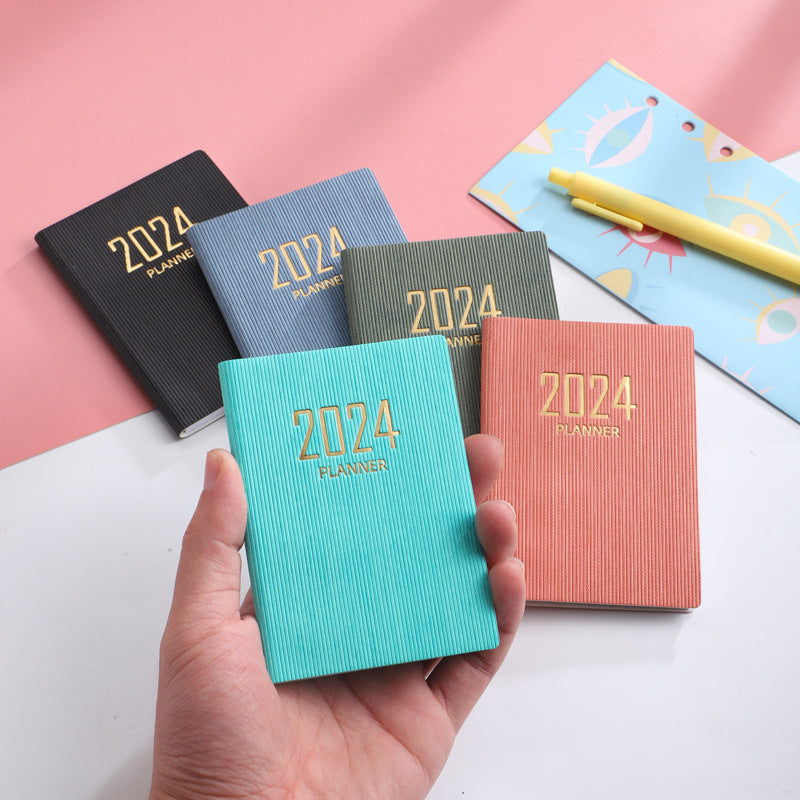 A7 Mini 365 Days Daily Weekly Planner Notepad