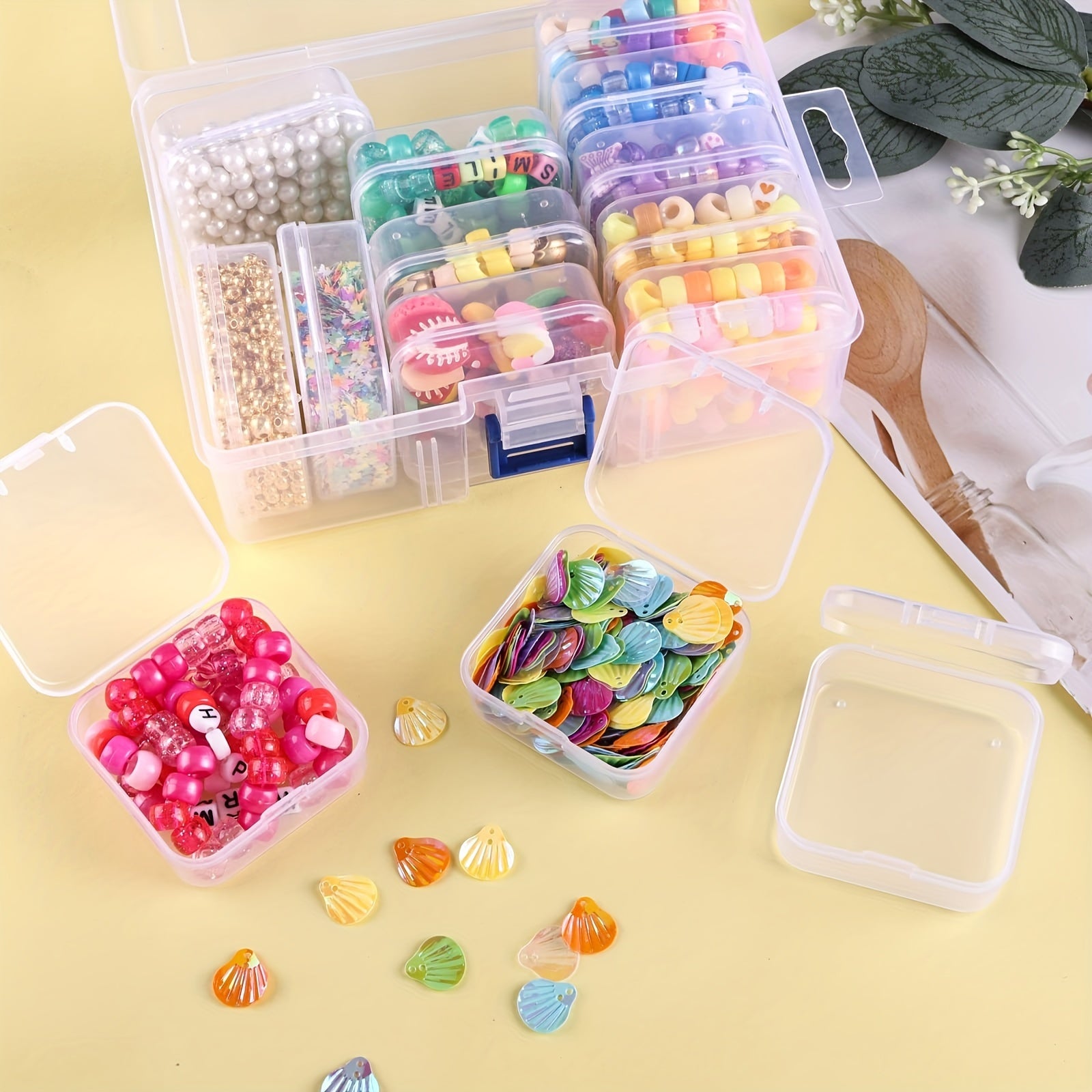 Beaded Storage Box DIY Diamond Painting Rhinestone Craft Accessories Storage