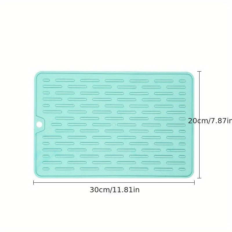 Silicone Dish Drying Mat Eco-Friendly Heat Resistant for Kitchen Counter