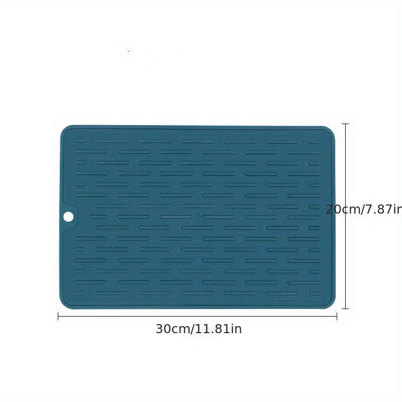 Silicone Dish Drying Mat Eco-Friendly Heat Resistant for Kitchen Counter