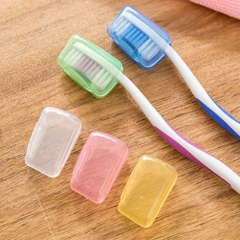 5pcs Toothbrush Head Cover Case Box ToothBrush Protector Cap Holder
