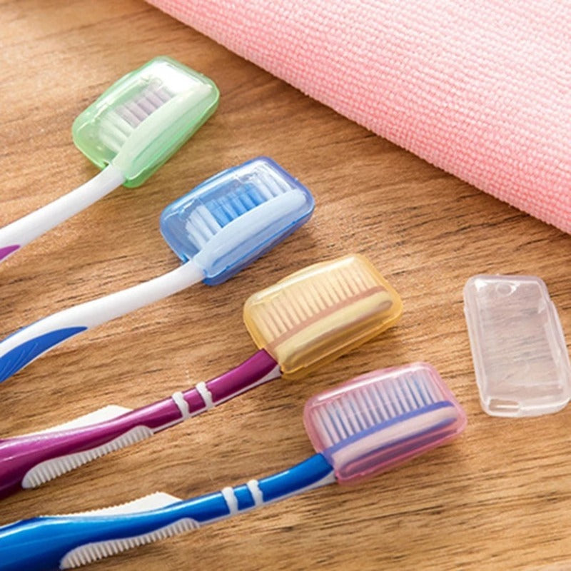 5pcs Toothbrush Head Cover Case Box ToothBrush Protector Cap Holder