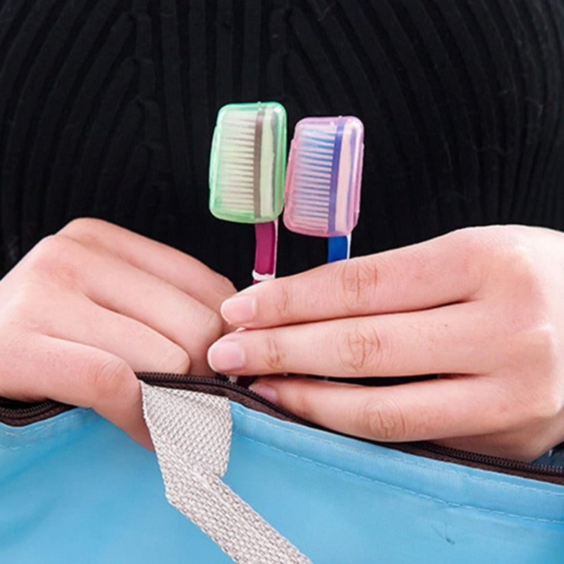 5pcs Toothbrush Head Cover Case Box ToothBrush Protector Cap Holder