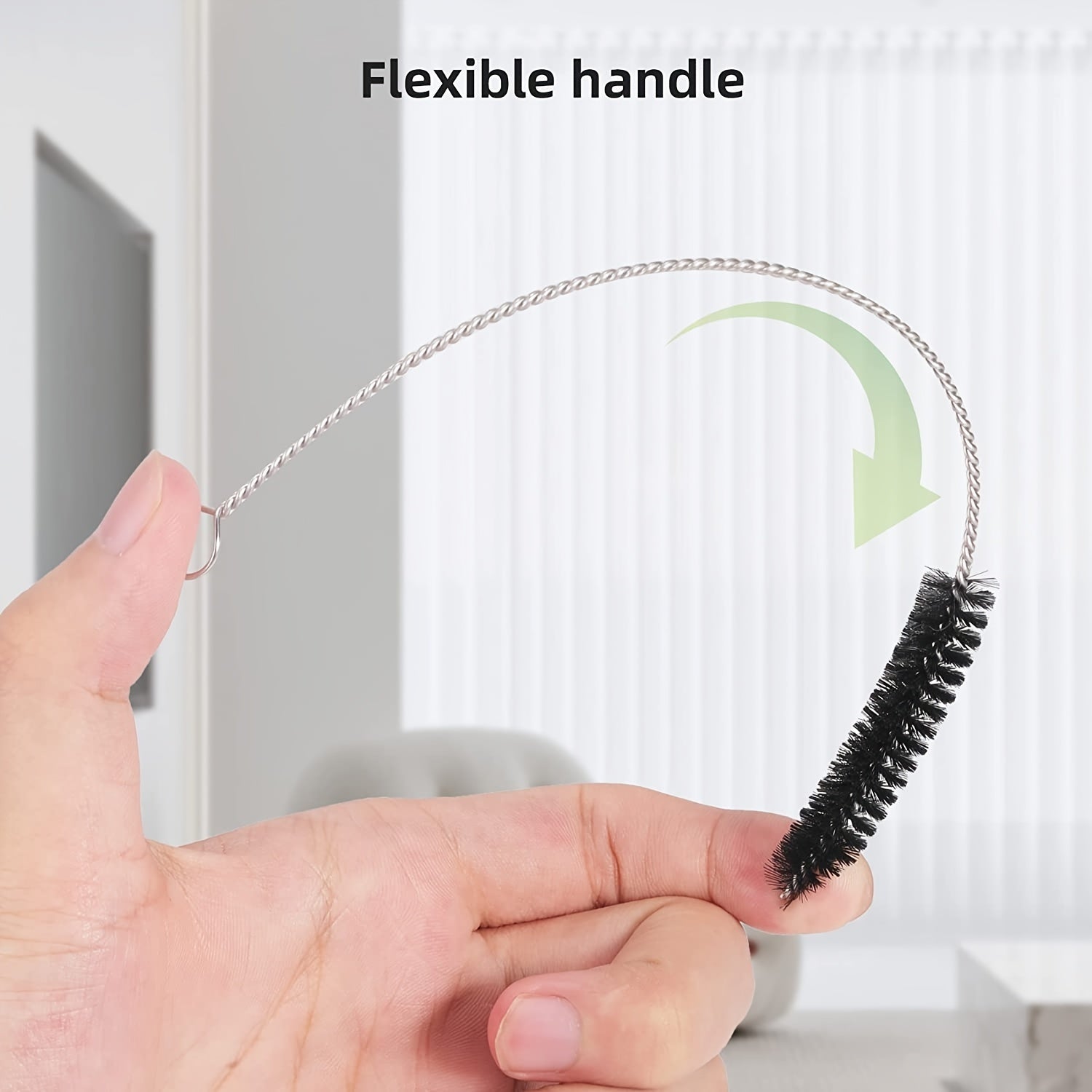 10pcs Tube Cleaning Brushes Wire Bottle Brush For Lab Tube Auto Parts