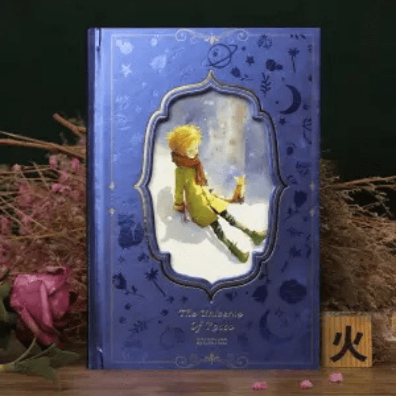 128pcs Prince Colorful Page Diary Book Notebook Retro Stationery