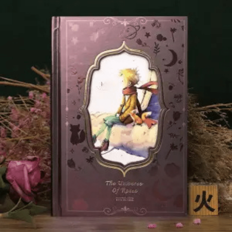 128pcs Prince Colorful Page Diary Book Notebook Retro Stationery