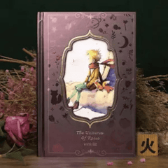 128pcs Prince Colorful Page Diary Book Notebook Retro Stationery