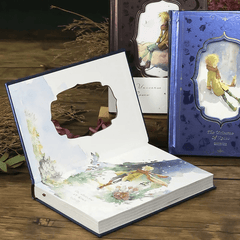 128pcs Prince Colorful Page Diary Book Notebook Retro Stationery