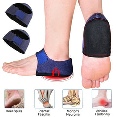 Heel Brace Gel Pads for Comfort & Support - Cushion Sleeves