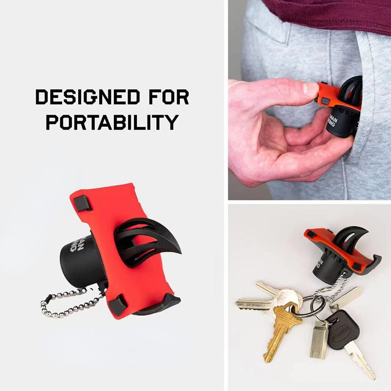 Shotgun Tool with Bottle Opener Keychain