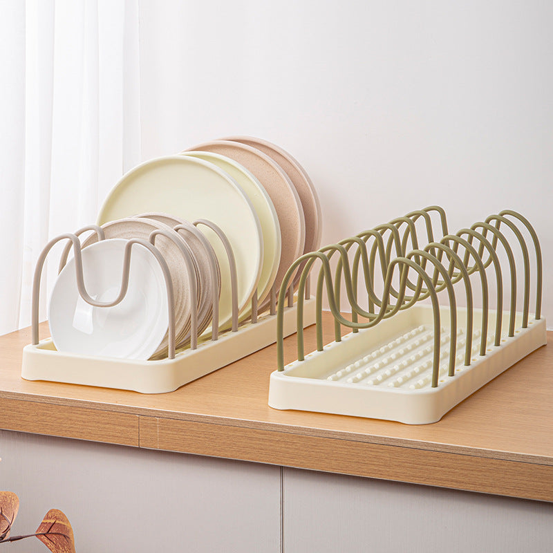Kitchen Dish Bowl Rack Multifunctional Pot Lid Organizer