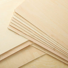 10pcs Basswood Wood Chip Set DIY Building Model Materials Painting Boards