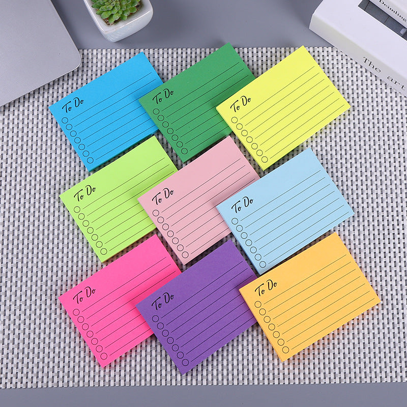 9 Packs Sticky Notes 450 Sheets Adhesive Memo Notepad Bulk Self Stick To Do List
