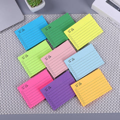 9 Packs Sticky Notes 450 Sheets Adhesive Memo Notepad Bulk Self Stick To Do List