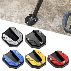 Motorcycle Kickstand Extender Foot Side Stand Plate Anti-skid Base