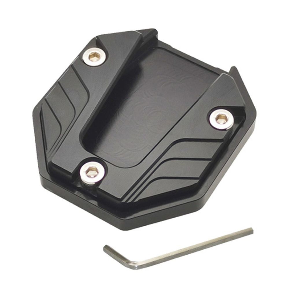 Motorcycle Kickstand Extender Foot Side Stand Plate Anti-skid Base