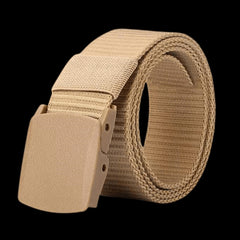 Men's Military Style Nylon Belt With Automatic Buckle for Outdoor