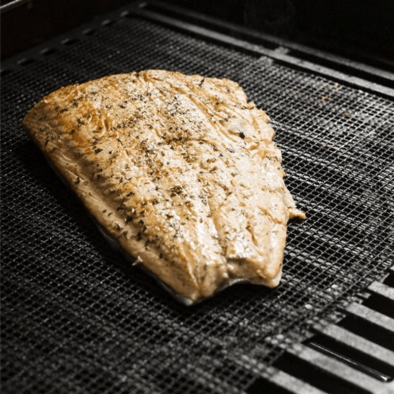 3pcs BBQ Grilling Mesh Non Stick Grill Reusable Round Mesh