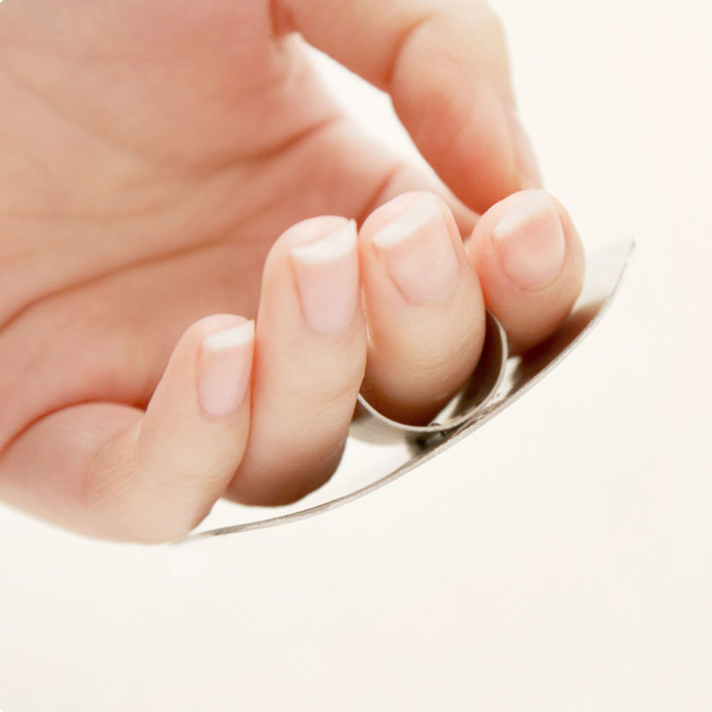 Stainless Steel Finger Protector Guard for Kitchen Cooking Safety