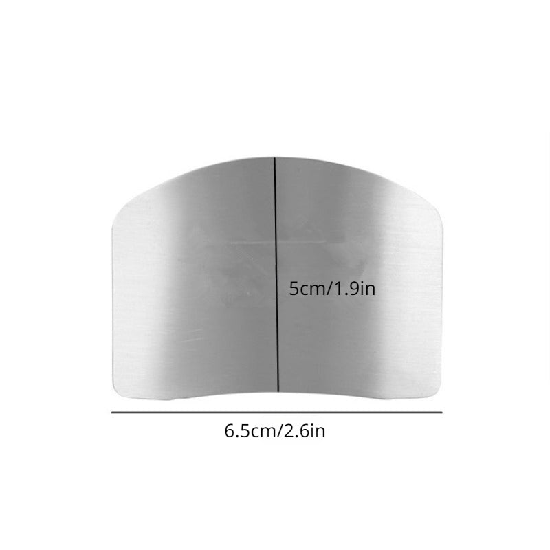 Stainless Steel Finger Protector Guard for Kitchen Cooking Safety