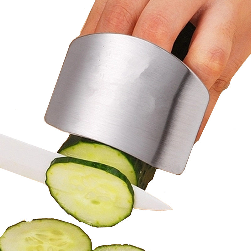 Stainless Steel Finger Protector Guard for Kitchen Cooking Safety