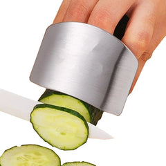 Stainless Steel Finger Protector Guard for Kitchen Cooking Safety