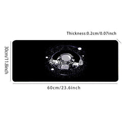 Anime Astronaut Large Mousepad HD Keyboard Pad