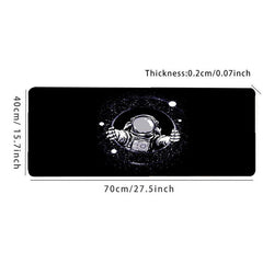 Anime Astronaut Large Mousepad HD Keyboard Pad