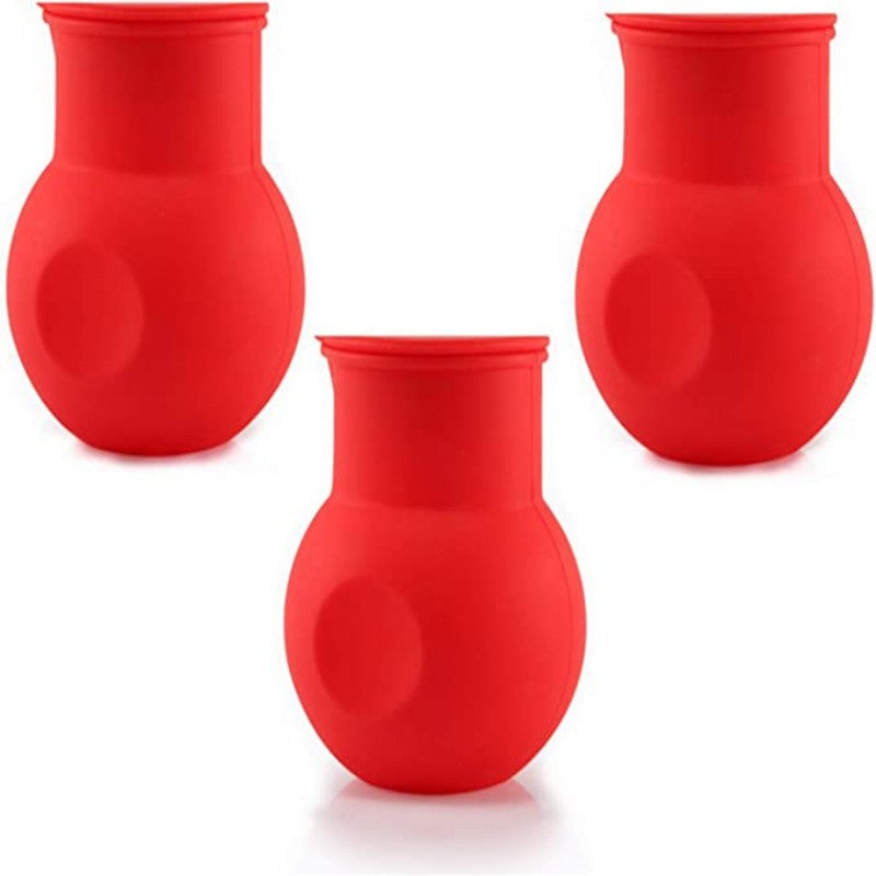 3pcs Chocolate Melting Pot Silicone For Butter Cheese Candy