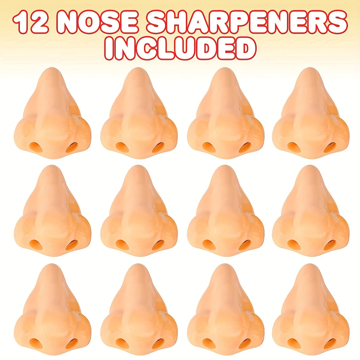 Funny Nose Pencil Sharpener for Students - School Office Stationery