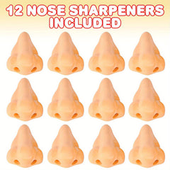 Funny Nose Pencil Sharpener for Students - School Office Stationery
