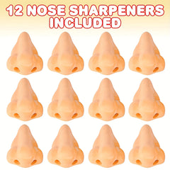 Funny Nose Pencil Sharpener for Students - School Office Stationery