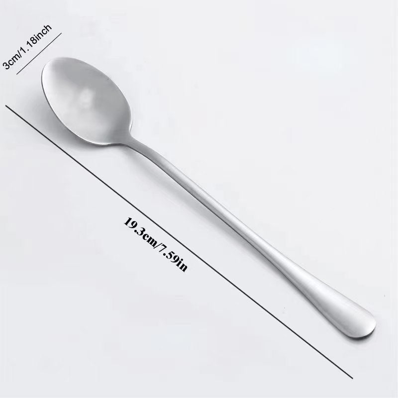 Engraved Metal Spoon Dad's Ice Cream Spoon Gift