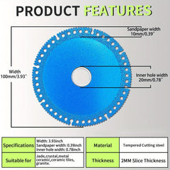 Diamond Cutting Wheel Unbreakable Disc Cut Everything in Seconds