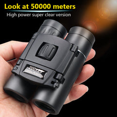 Portable Zoom HD Telescope Binoculars Professional Folding Long Range