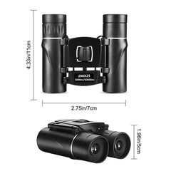 Portable Zoom HD Telescope Binoculars Professional Folding Long Range