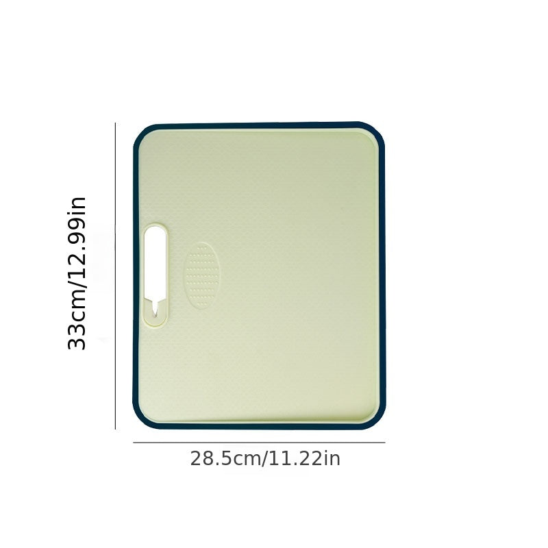 Kitchen Chopping Board W/ Handles Double-sided Cutting Board