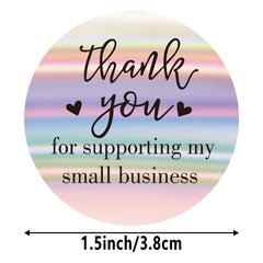 500 Sheets 3 Rainbow Laser Sticker Labels