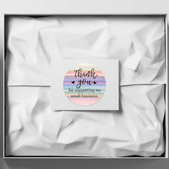 500 Sheets 3 Rainbow Laser Sticker Labels