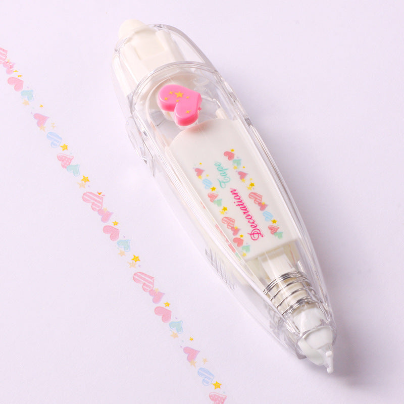 Mechanical Decorative Correction Tape for School Supplies