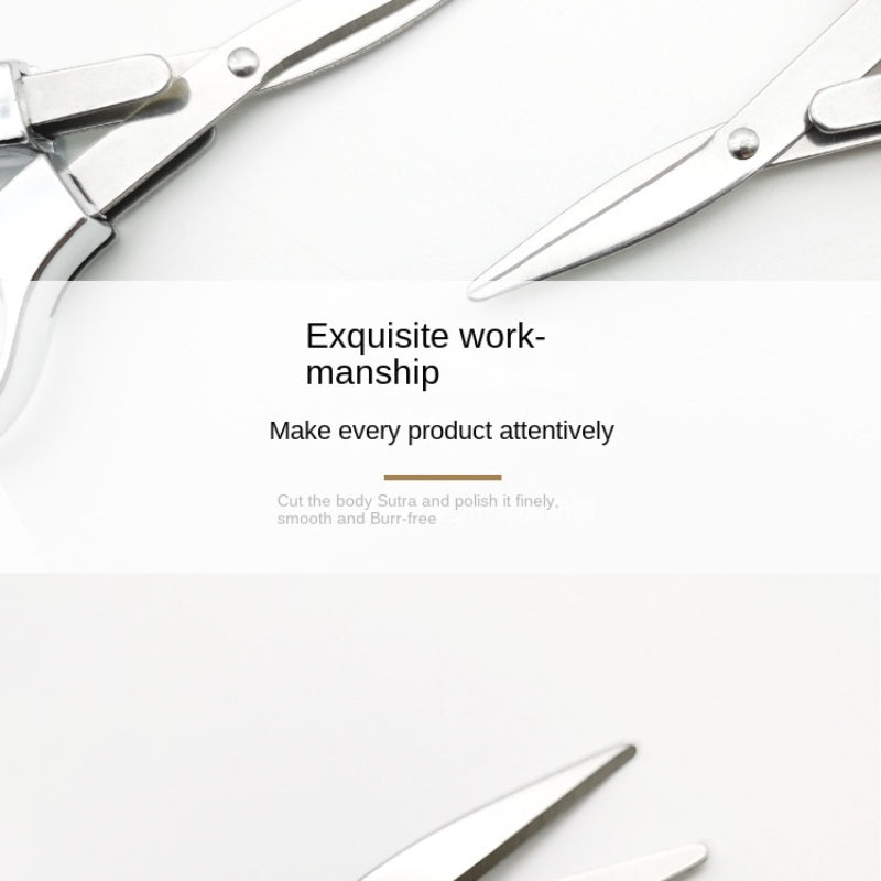 Portable 8 Line Small Scissors for Travel and Home Use