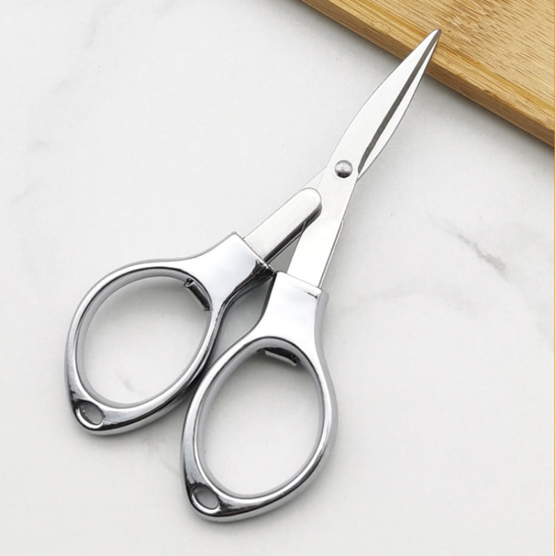 Portable 8 Line Small Scissors for Travel and Home Use