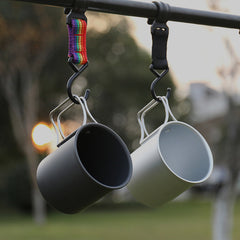 Aluminum Alloy Coffee Mug Lightweight Water Cup for Camping