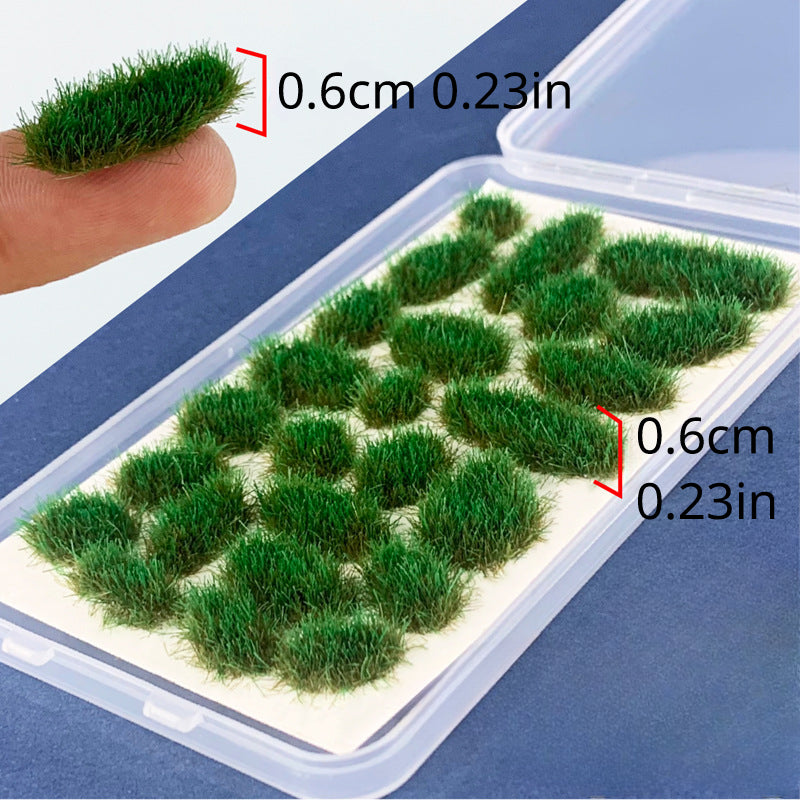 DIY Irregular Grass Cluster Model for Landscape Simulation