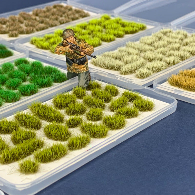 DIY Irregular Grass Cluster Model for Landscape Simulation