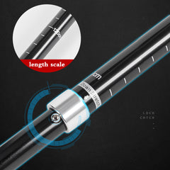 2pcs Collapsible Walking Sticks Ultralight Trekking Poles Telescopic Hiking Pole