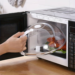 Plastic Microwave Plate Cover Splash Proof Food Cover