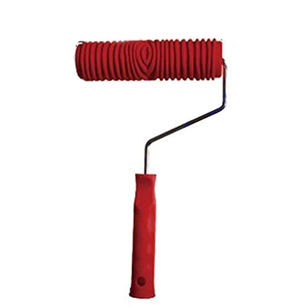 Wood Grain Pattern Paint Roller DIY Texture Pigment Printing Wall Roller