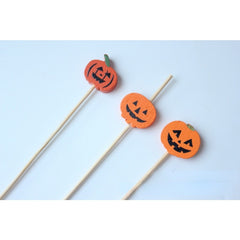 Wooden Cocktail Picks Cheese Dessert Labels Halloween Christmas Series