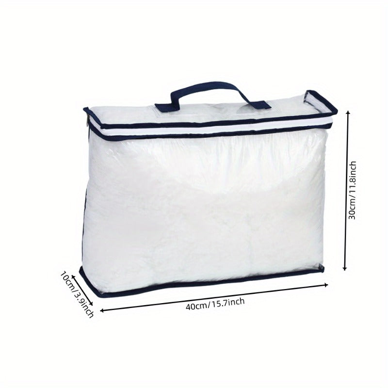 Transparent PVC Storage Bag Waterproof Bedding Blanket Organizer